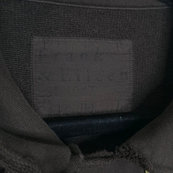 Frank & Eileen Belfast Irish Chocolate Brown Triple Fleece Sweatshirt Jacket L - Picture 4 of 9